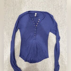 Women’s Free People long sleeve with buttons